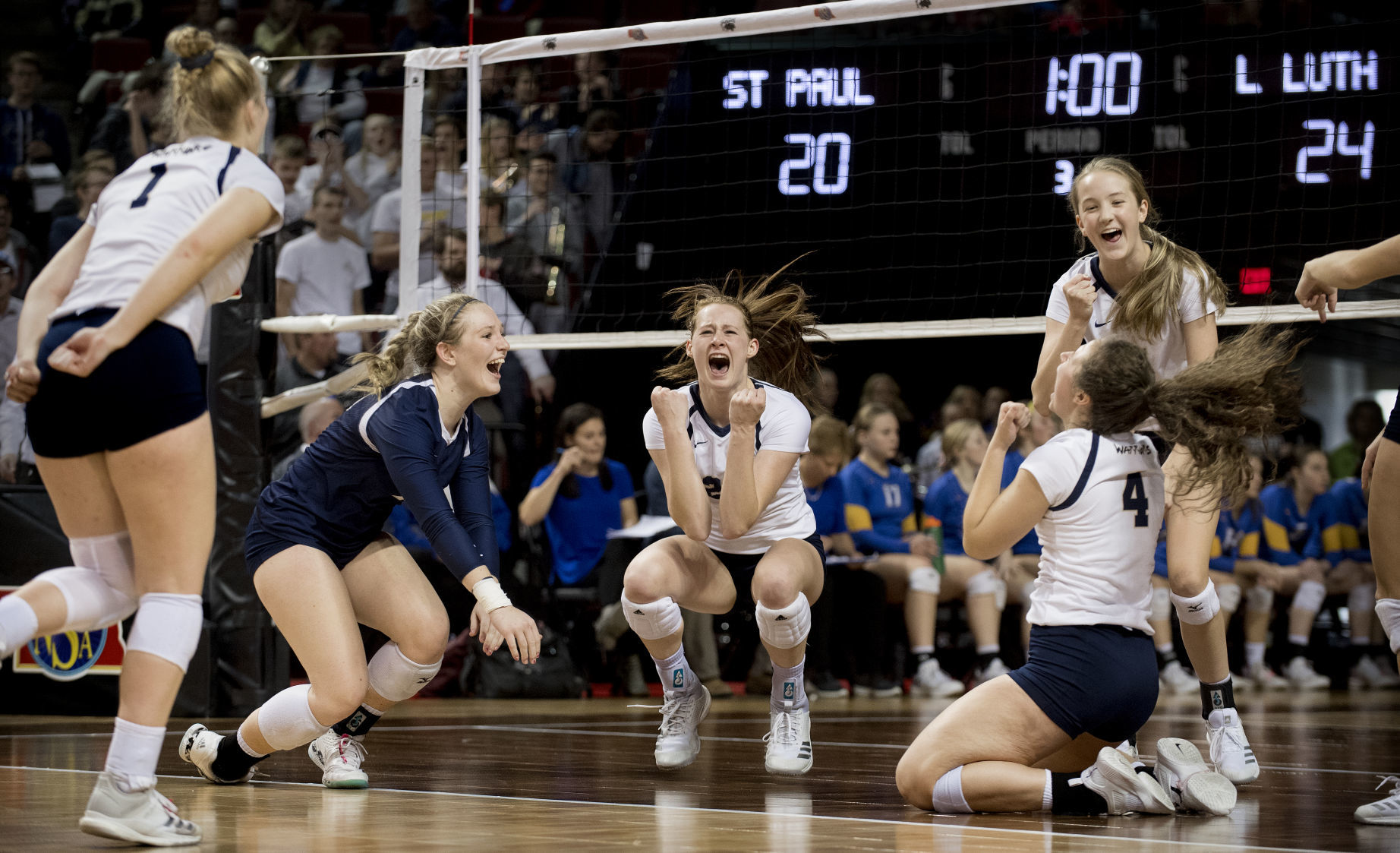 Lincoln Lutheran vs. St. Paul, 11.9.18
